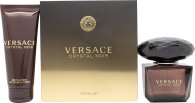 Versace Crystal Noir Gift Set 90ml EDP + 100ml Body Lotion