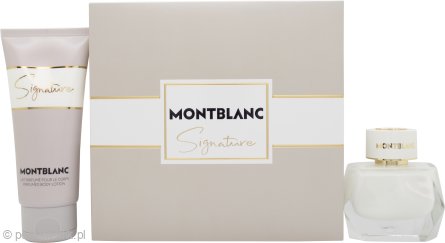 montblanc signature woda perfumowana 50 ml   zestaw 