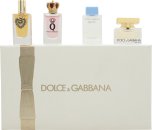 Dolce & Gabbana Miniatures Gift Set - Devotion EDP - 5ml - Q EDP - 5ml - Light Blue EDT - 4.5ml - The One EDP - 5ml