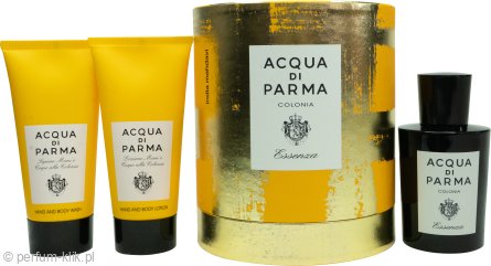 acqua di parma colonia essenza woda kolońska 100 ml   zestaw 