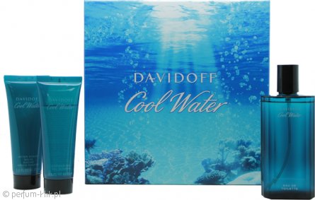 davidoff cool water woda toaletowa 125 ml   zestaw 