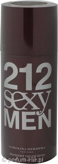 carolina herrera 212 sexy men dezodorant w sprayu 150 ml    