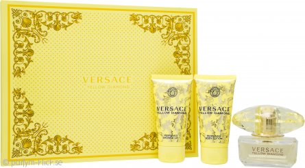 Versace Yellow Diamond 50ml EDT + 50ml Shower Gel + 50ml Body Lotion