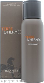 Hermes Terre d""'Hermès, Menn, Deodorant, Spray deodorant, Spray, 150 ml, Alkohol, Aqua, Propylen Glycol, Parfyme, Ethylhexylglycerin, Caprylyl Glycol, Ethylhexyl...'