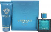 Versace Eros Gift Set 50ml EDT + 100ml Shower Gel