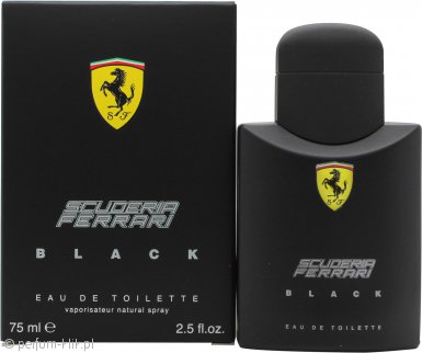 ferrari scuderia ferrari - black woda toaletowa 75 ml    