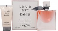 Click to view product details and reviews for Lancome la vie est belle leau de parfum gift set 50ml spray 50ml body lotion.