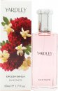 Yardley English Dahlia Eau de Toilette 50ml Spray