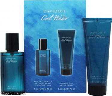 davidoff cool water woda toaletowa 40 ml   zestaw 